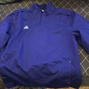 Lightweight Adidas jacket quarter front zip up
